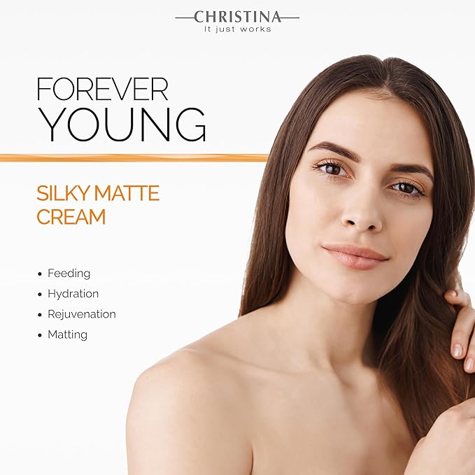 CHRISTINA- Forever Young - Silky Matte Cream For All Skin Types 250ml