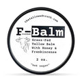 The Tallowed Truth Tallow and Honey Balm, Beef Tallow for Face, 2 oz