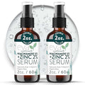 Eva Naturals Niacinamide 12% + Zinc Serum for Face – Dark Spot Remover, Pore Minimizer, Redness Relief, Hydrating Vitamin B3 with Botanical Hyaluronic Acid, Anti-Aging Serum for Clear Skin (2 Pack)