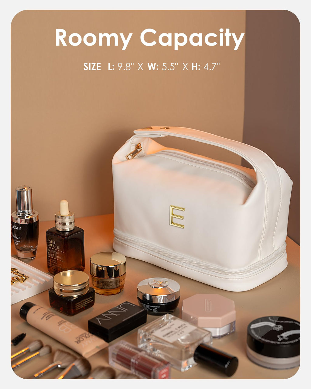 Vogewood Daughter Gifts, Birthday Gifts Ideas-Personalized Makeup Bag
