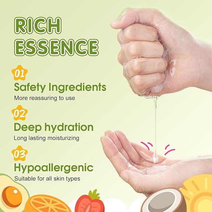 KONEUK 56 Pack Fruit Collagen Face Masks Skincare for Teens Girls