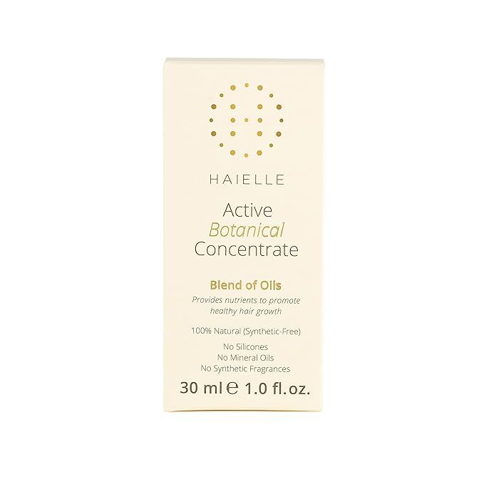 HAIELLE Active Botanical Concentrate – Revitalizing Hair Growth Oil, Split Ends Treatment – Combats Frizz, Fly-aways, Hydrates Hair, 30 ml / 1 fl. oz.