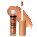 Metfdlaig Brown Lip Gloss Women Girls Plumping Lip Gloss Glitter Tinted Lip gloss Oil Plumper Hydrating Long Lasting Moisturizing Non Sticky Makeup lip gloss (05# Nude Brown Shimmer)