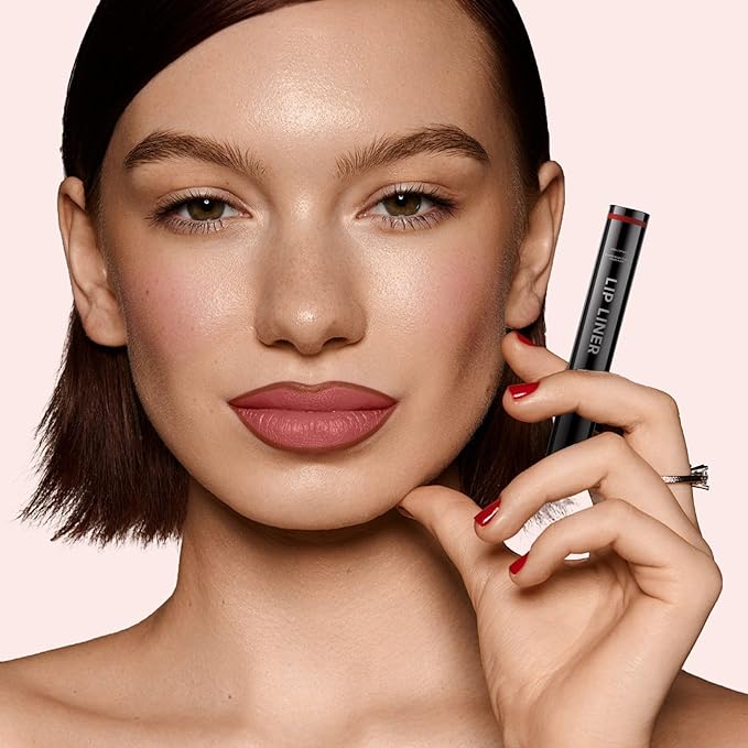 Ihrlpxkc Lip Stain Peel Off - Lip Liner Waterproof, Lip Liner Stain Transfer Proof & Plumping, Moisturizing Non-Stick Cup Matte Finish Stay On All Day, Valentines Day Gifts for Her, Nude Color