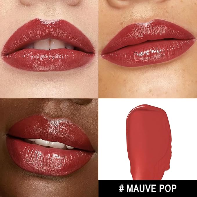 MAKI YIKA Moisture Mauve Red Lipstick for Women Hydrate Tinted Lip Balm
