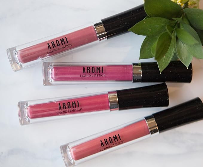 Aromi Peachy Beige Nude Matte Liquid Lipstick (Fuzzy Peach)
