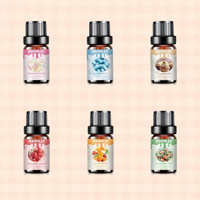 Premium Essential Oils Set, Fragrance Oil for Candle & Soap Making
