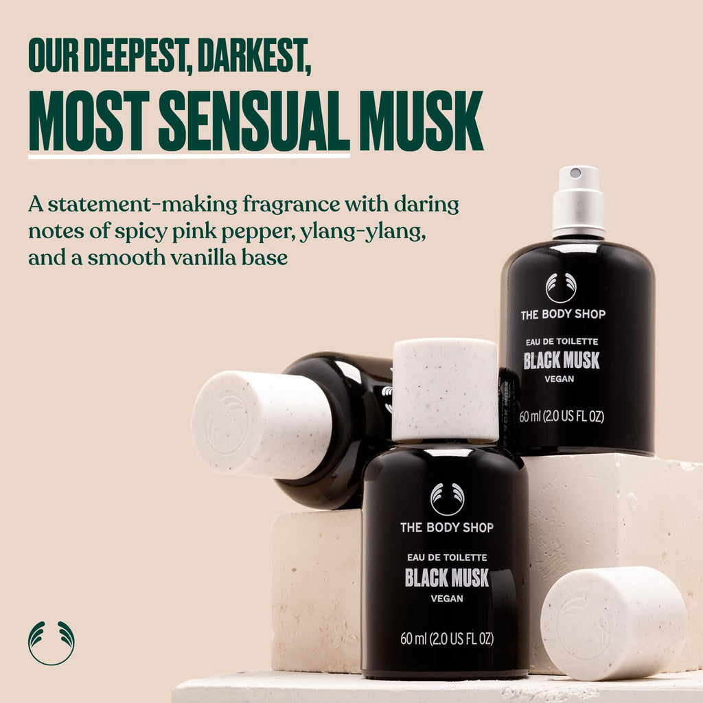 The Body Shop Black Musk Body Mist | Lightweight, Refreshing, 3.3 Fl Oz