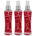 Pink Grapefruit Body Mist by So…? for Women - 3.5 oz Body Mist - Pack of 3