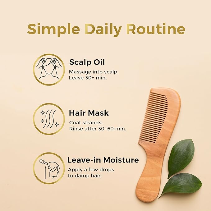 ETADERM 100% Pure Raw Batana Oil for Hair Growth - Stimulates Regrowth, Nourishes & Repairs Damage - All Natural, Cold-Pressed, Authentic Honduras-Sourced Hair Oil for Stronger Thicker Hair, 4 Fl Oz