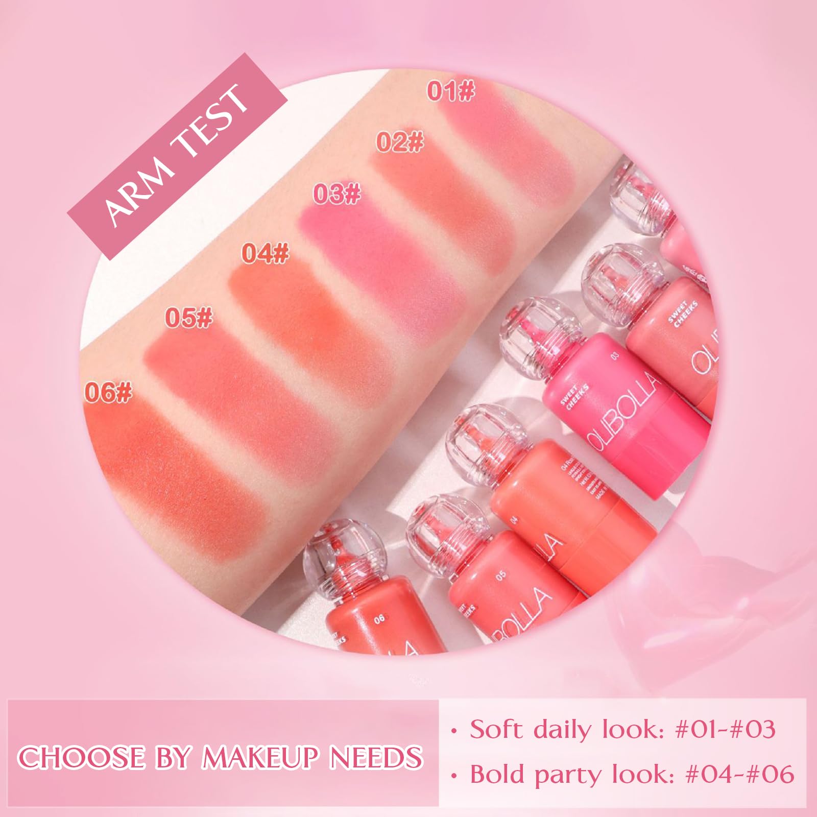 MĒTYSUR Liquid Blush, High Pigment, Buildable, Lightweight, for Radiant & Flushed & Dewy Cheeks, Long-lasting, Hydrating Cream Blush, For Dry Skin, 0.31 fl.oz