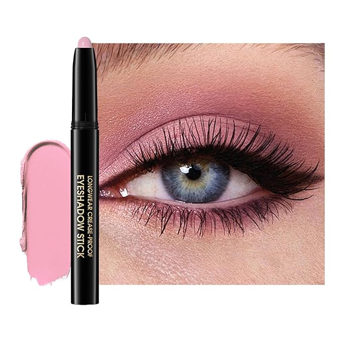 Eyeshadow Stick,Shimmer and Matte Cream Eye Shadow Brightener Sticks
