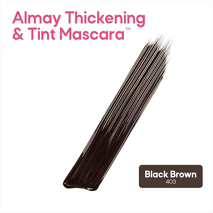 Almay Thickening & Tint Mascara, 403 Black Brown, 1 Count