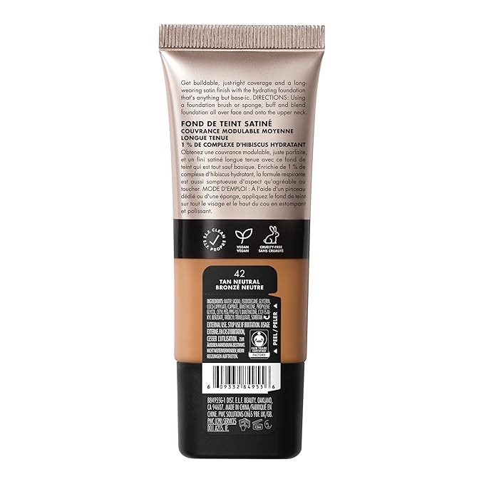 e.l.f. Soft Glam Foundation, 42 Tan Neutral