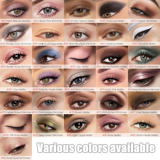 Sapphire Blue Shimmer Cream Eye Shadow Stick Makeup for Women, Blue Shimmer Eyeliner Pencil Eyeshadow Brightener Stick for Eyes, Waterproof Eyeshadow Applicator Blendable sombras para ojos 64