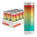Hiyo Organic Social Tonic – Watermelon Lime, 12 Pack - Non-Alcoholic Functional Seltzer, Flavored Sparkling Water Crafted with Organic Adaptogens, Nootropics & Botanicals