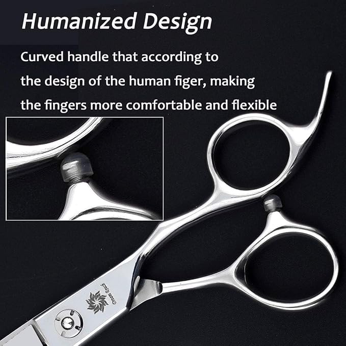 Dream Reach Hair Cutting Scissors - Professional Barber Shears 440C Steel