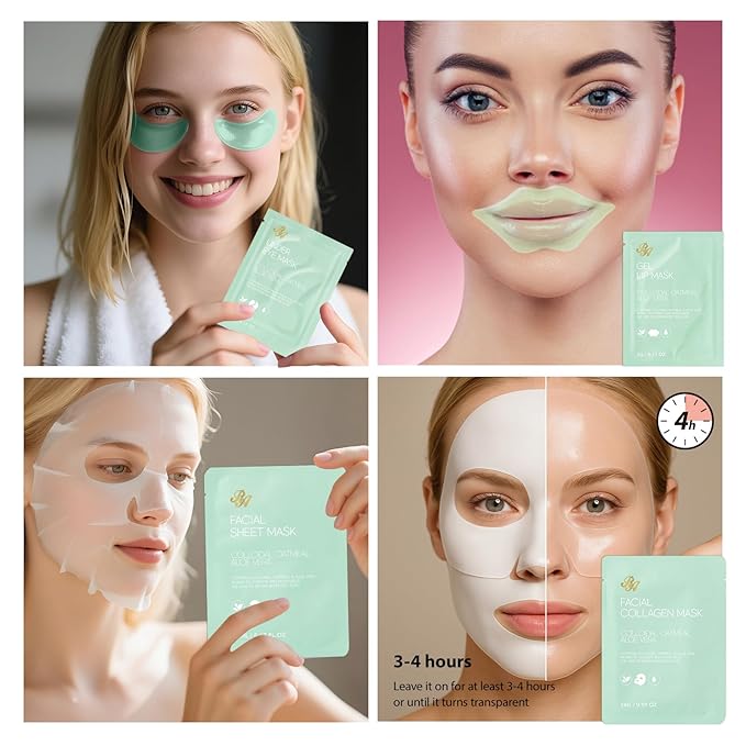 55 Pcs Mothers Day Gift for Mom, Tea Tree Face Sheet Mask Gift Basket Set for Women, Skin Care Gift Set for Her, Home Spa Self Care Kit, Face Serum Gift Set, Birthday, Anniversary