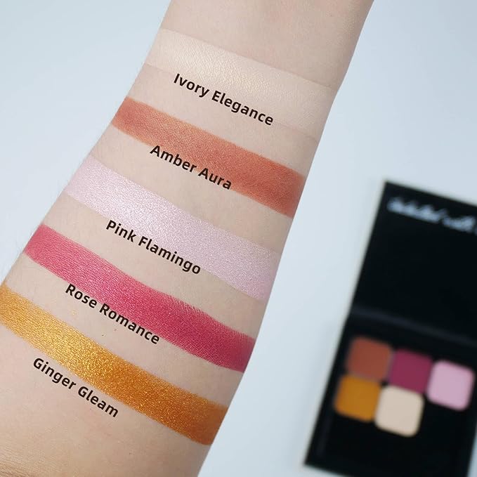 Fillwie Matte Eyeshadow Single Refill, Soft Ivory, Eye Prep Base Layering