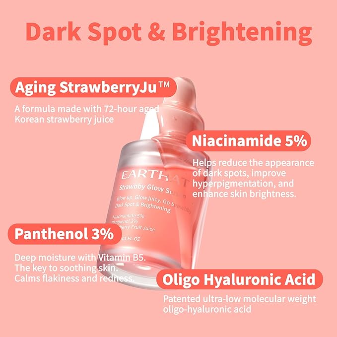 Earthat Glow Serum 5% Niacinamide Brightening for Radiant Skin