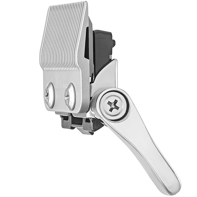 Fagaci Fusion Clipper Ceramic Taper Blade Silver 5X Longer Sharpness