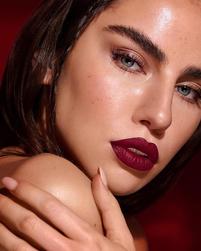 MAKI YIKA Burgundy Red Lipstick for Women Colorstay Long Lasting Lipsticks