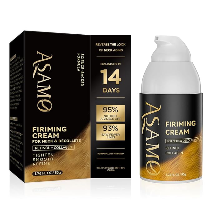 Firming Neck Cream for tightening and firming,Retinol,Collagen & Hyaluronic Acid Cream-Anti-Aging Face Moisturizer for Face,Wrinkle Smoother for Women & Men, FQ-260226