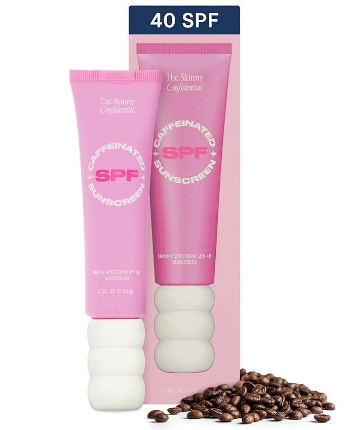 The Skinny Confidential Tinted Sunscreen with No White Cast, SPF 40