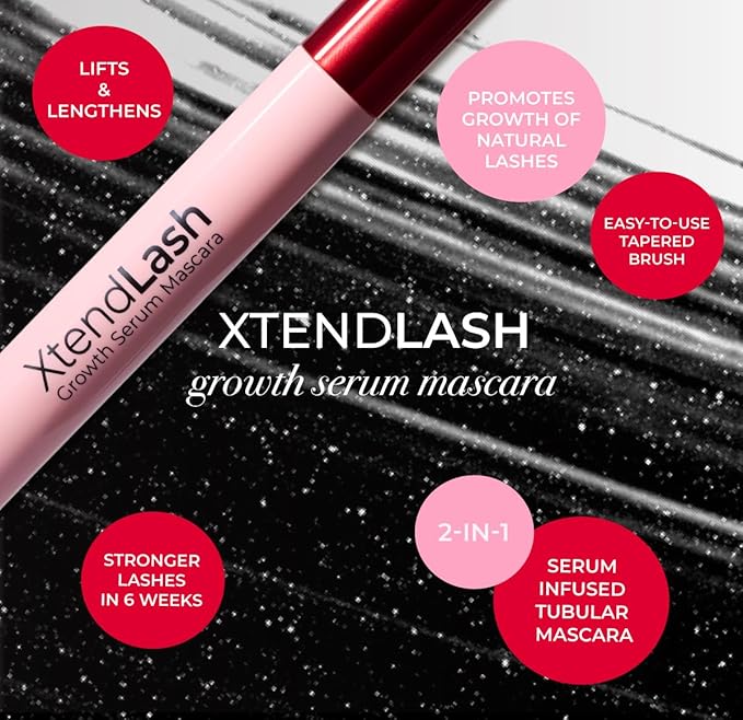 MCoBeauty XtendLash Growth Serum Mascara - Black