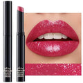 TWLBXMG Rose Red Lipstick For Women Matte Nude Glitter Shimmer Metallic Highly Pigmented Moisturizing Lip stick Hypoallergenic Waterproof Long Lasting Lipsticks Quick Makeup Lightweight Portable 08#