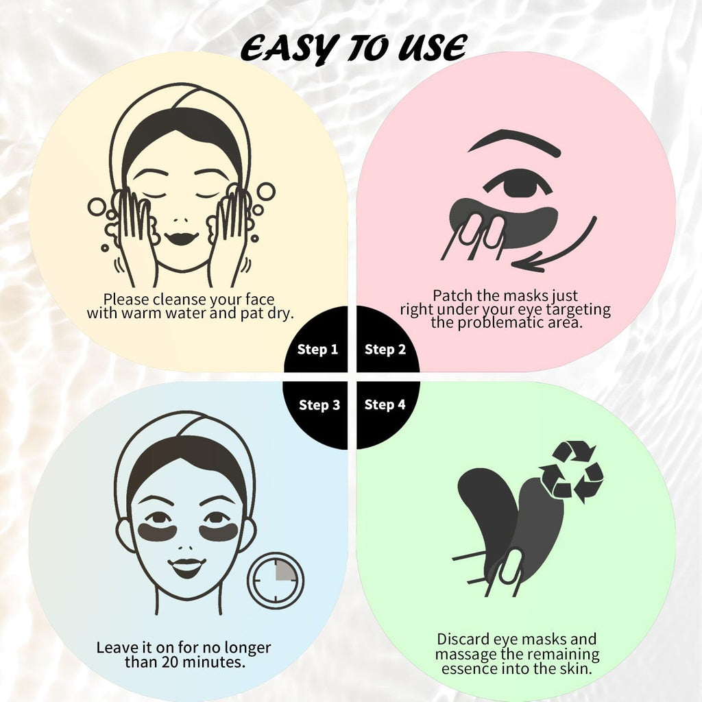 Maskiss Retinol Under Eye Patches (24 Pairs), Lavender Purple Eye Masks for Dark Circles, Puffy Eyes & Wrinkles, Firming Collagen Eye Patches, Vegan Cruelty-Free Skincare Gifts for Women