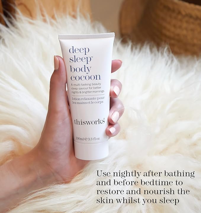 THISWORKS Deep Sleep Body Cocoon 3.4 fl oz - Hydrating Body Lotion