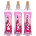 Paris Romance Body Mist by So…? for Women - 6.9 oz Body Mist - Pack of 3
