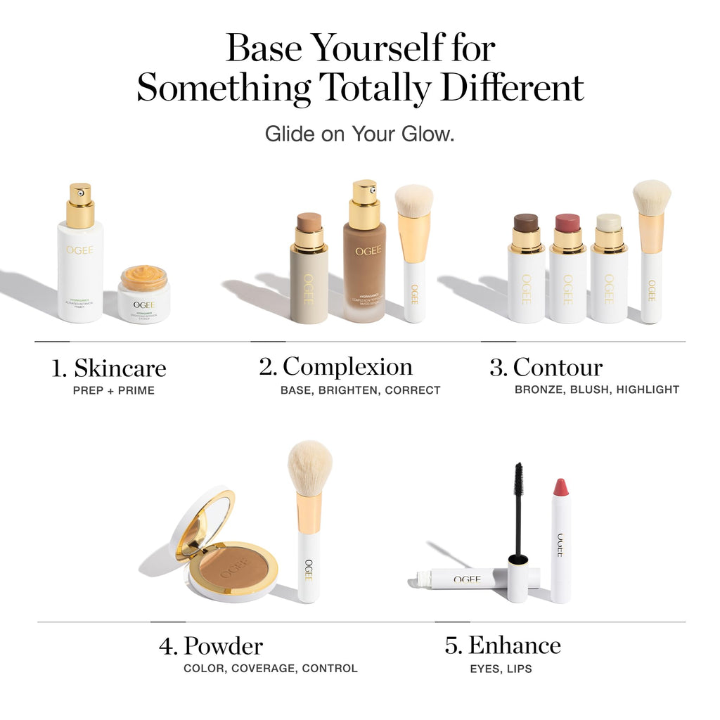Ogee Complexion Perfecting Liquid Foundation - Oak 5.25N, Tinted