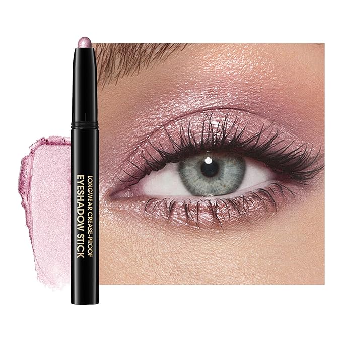 Eyeshadow Stick,Shimmer and Matte Cream Eye Shadow Brightener Sticks
