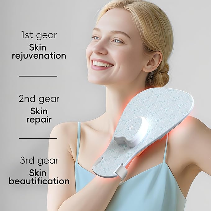 Red Light Therapy Glove for Hands - 630nm & 830nm LED Device for Pain Relief & Skin Rejuvenation, Rechargeable Hand Care with Auto Shut-Off (1 Piece)