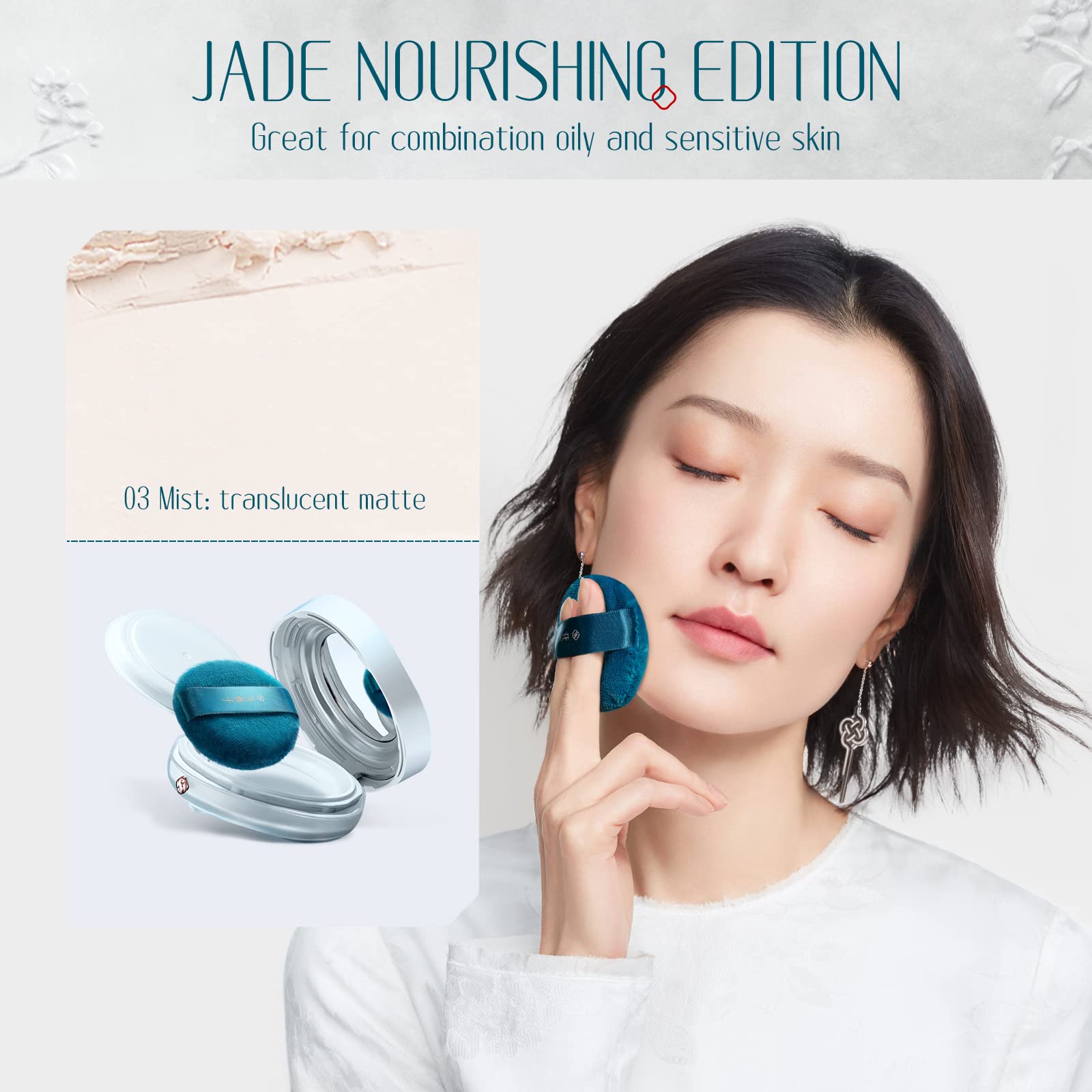 FLORASIS Flawless Jade Breathable Setting Powder (03 Mist)