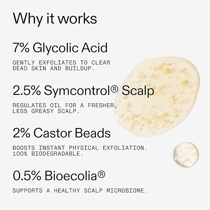 The INKEY List Glycolic Acid Exfoliating Scalp Scrub 5.07 fl oz