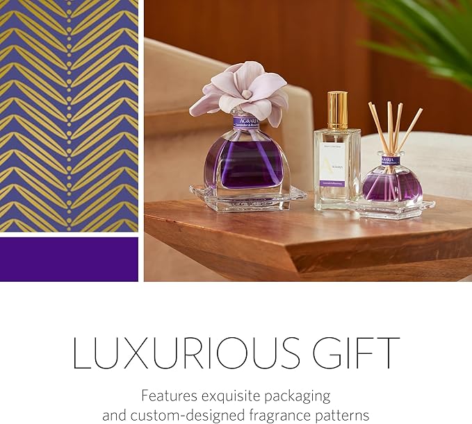 AGRARIA Lavender & Rosemary Room & Linen Spray, Fabric Freshener
