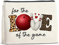UPNEGE Bowling Gifts Makeup Bag for Coach Women