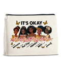 UPNEGE African American Gifts Inspirational Black Women Makeup Bag