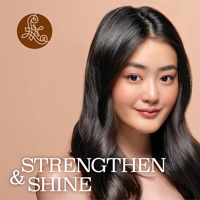 Luseta Rice Water Shampoo and conditioner Set Protein Repair Strengthening & Nourishing Shine for Heat Damaged All Hair Types Hydrating & Frizz Control for Women and Men 16.9oz*2