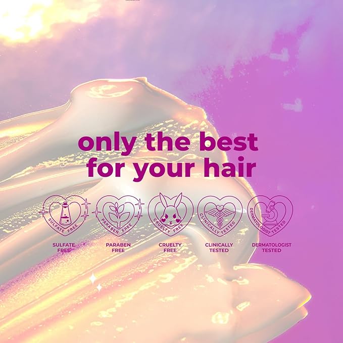 Luseta Glossy Pearl Hair Care Set, Smooth & Shine for Dull Hair