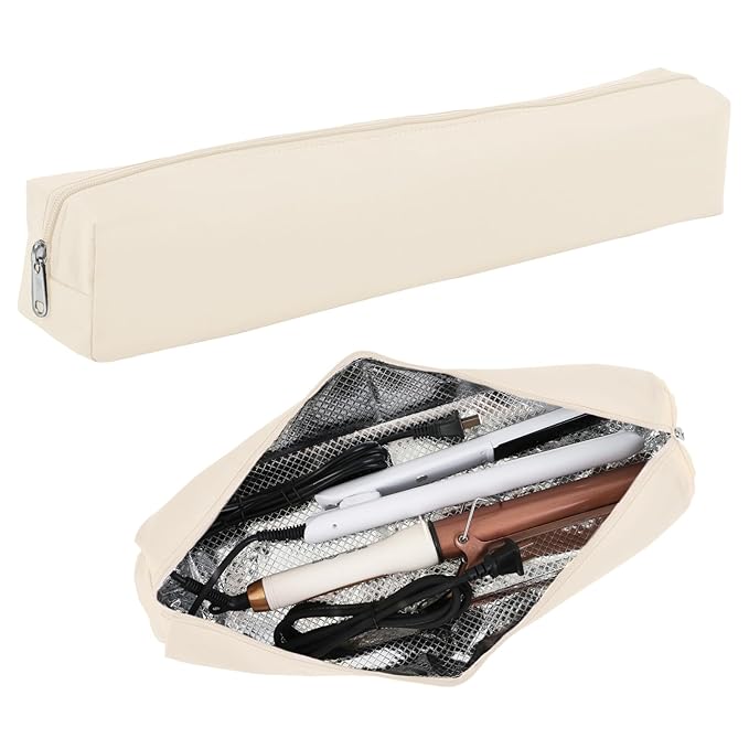 Suafrnut Professional Heat Resistant Hot Hair Tools Organizer Bag