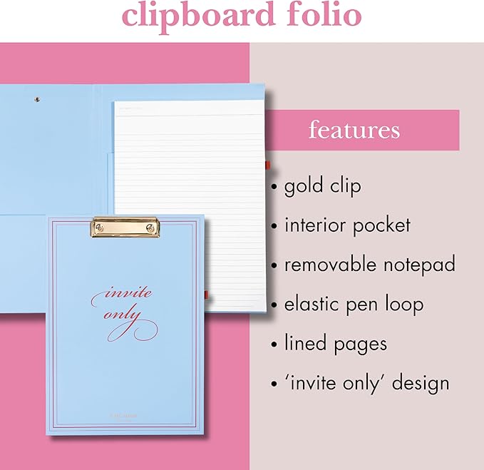 kate spade new york Clipboard Folio, Invite Only