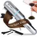 Split Ender Mini – Original Cordless Split End Hair Trimmer for Dry, Damaged, Brittle, Curly, Frizzy, or Straight Hair – Battery Operated Home Styling Tool for Split Ends (Battery-Powered, Light Pink)