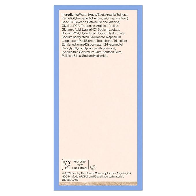 Honest Beauty Hydrogel Deep Hydration Hyaluronic Acid Serum, 1 fl oz