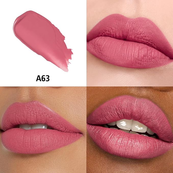 HANLADY Pink Lipstick Long Lasting Lipsticks for Women Smudgeproof