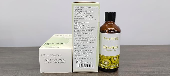 PHATOIL Kiwifruit Fragrance Oil for Diffuser Aromatherapy 3.38FL.OZ