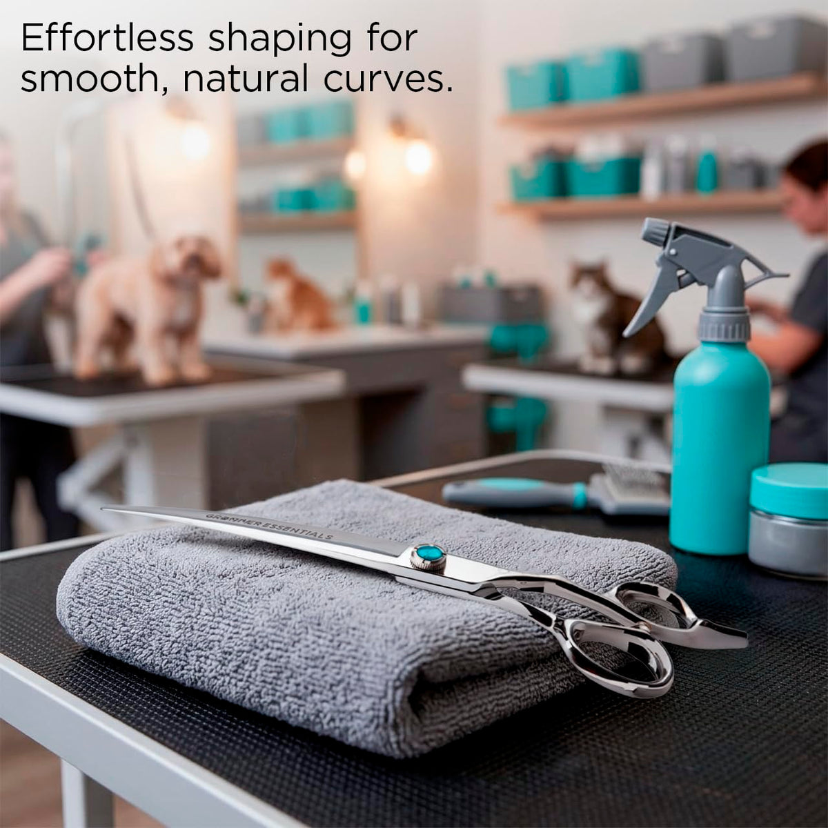 Groomer Essentials Curved Shear 7"